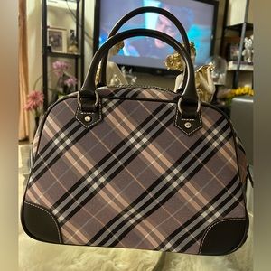 Burberry London blue label handbag